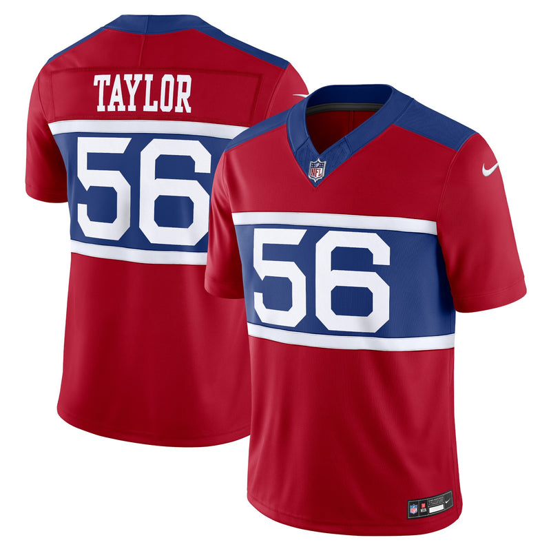Lawrence Taylor New York Giants Football Jersey, Red Sportswear Jersey Shirt, Lightweight Breathable Athletic Jersey, Casual Gift for Men