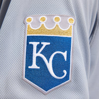 Kansas City Royals Baseball Jersey, Gray Authentic Sportswear Jersey Shirt, Lightweight Breathable Athletic Jersey, Casual Gift for Men