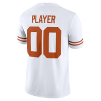 Texas Longhorns Football Jersey, White Sportswear Jersey Shirt, Lightweight Breathable Athletic Jersey, Casual Gift for Men, Style 203293089