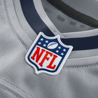 Seattle Seahawks Football Jersey, Gray Game Sportswear Jersey Shirt, Lightweight Breathable Athletic Jersey, Casual Gift for Men