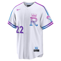Carter Jensen Kansas City Royals Baseball Jersey, White Sportswear Jersey Shirt, Lightweight Breathable Athletic Jersey, Casual Gift for Men