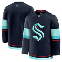Seattle Kraken Hockey Jersey, Blue Premium Home Sportswear Jersey Shirt, Long Sleeve Hockey Sweater Jersey, Casual Gift for Men