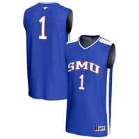 SMU Mustangs Basketball Jersey, Royal Fashion Lightweight Sportswear Jersey Shirt, Sleeveless Athletic Tank Jersey, Casual Gift for Men