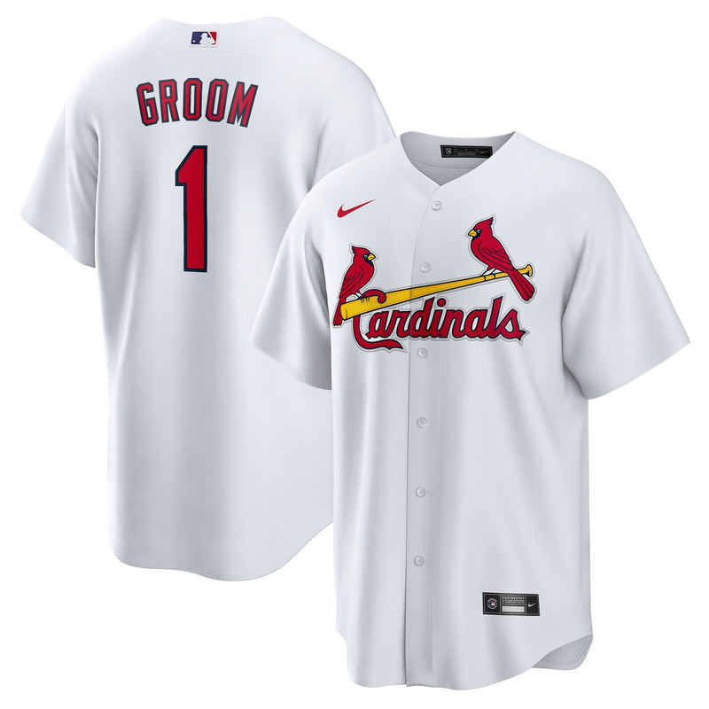 St. Louis Cardinals Baseball Jersey, White Sportswear Jersey Shirt, Lightweight Breathable Athletic Jersey, Casual Gift for Men, Style 202855866