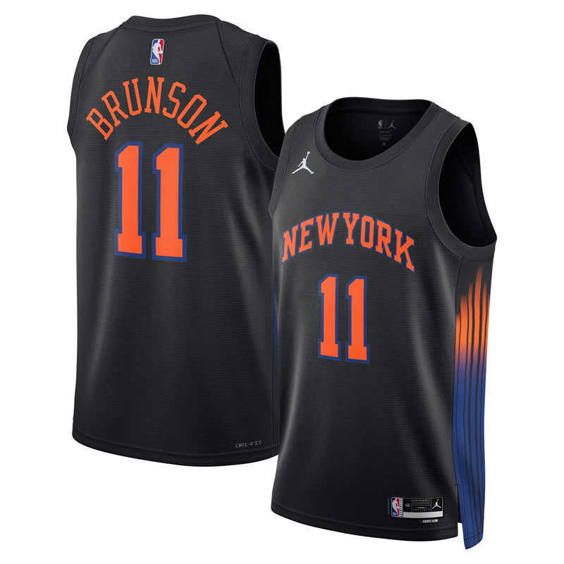 Jalen Brunson New York Knicks Basketball Jersey, Black Sportswear Jersey Shirt, Sleeveless Athletic Tank Jersey, Casual Gift for Men