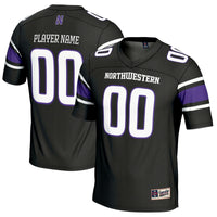 Northwestern Wildcats Football Jersey, Black Sportswear Jersey Shirt, Lightweight Breathable Athletic Jersey, Casual Gift for Men