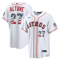 Jose Altuve Houston Astros Baseball Jersey, White Sportswear Jersey Shirt, Lightweight Breathable Athletic Jersey, Casual Gift for Men