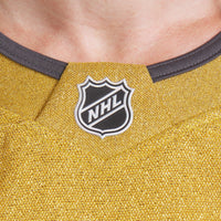 Vegas Golden Knights Hockey Jersey, Gold Sportswear Jersey Shirt, Long Sleeve Hockey Sweater Jersey, Casual Gift for Men, Style 202015741