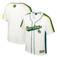 Baylor Bears Baseball Jersey, Cream Sportswear Jersey Shirt, Lightweight Breathable Athletic Jersey, Casual Gift for Men