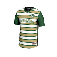 Colorado State Rams Soccer Jersey, Green Fashion Sportswear Jersey Shirt, Lightweight Breathable Athletic Jersey, Casual Gift for Men