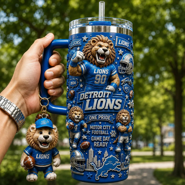 DET One Pride - Motor City Collage Tumbler - main