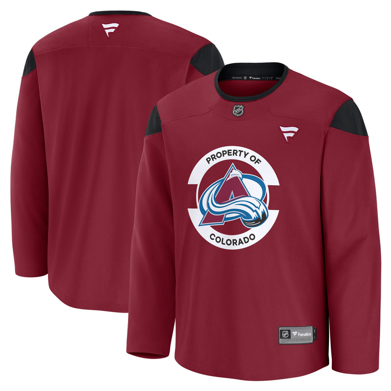 Colorado Avalanche Hockey Jersey, Burgundy Sportswear Jersey Shirt, Long Sleeve Hockey Sweater Jersey, Casual Gift for Men