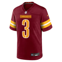 Will Harris Washington Commanders Football Jersey, Burgundy Sportswear Jersey Shirt, Lightweight Breathable Athletic Jersey, Casual Gift for Men