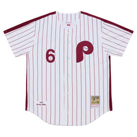 Jimmy Rollins Philadelphia Phillies Baseball Jersey, White Sportswear Jersey Shirt, Lightweight Breathable Athletic Jersey, Casual Gift for Men