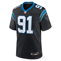 Patrick Jones II Carolina Panthers Football Jersey, Black Sportswear Jersey Shirt, Lightweight Breathable Athletic Jersey, Casual Gift for Men