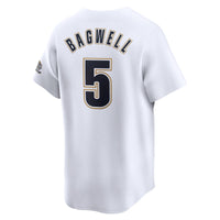Jeff Bagwell Houston Astros Baseball Jersey, White Limited Sportswear Jersey Shirt, Lightweight Breathable Athletic Jersey, Casual Gift for Men