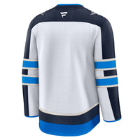 Winnipeg Jets Hockey Jersey, White Premium Away Sportswear Jersey Shirt, Long Sleeve Hockey Sweater Jersey, Casual Gift for Men, Style 202015745