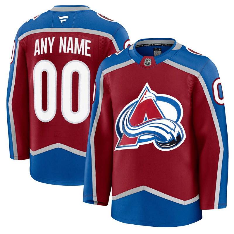 Colorado Avalanche Hockey Jersey, Burgundy Sportswear Jersey Shirt, Long Sleeve Hockey Sweater Jersey, Casual Gift for Men, Style 202055757