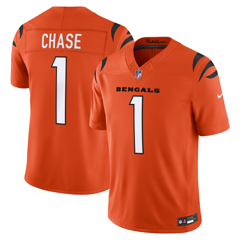 Ja'Marr Chase Cincinnati Bengals Football Jersey, Sportswear Jersey Shirt, Lightweight Athletic Jersey, Casual Gift for Men, Style 2001807319