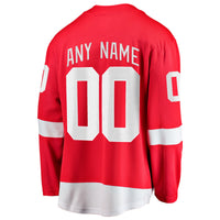 Detroit Red Wings Hockey Jersey, Breakaway Home Sportswear Jersey Shirt, Long Sleeve Hockey Sweater Jersey, Casual Gift for Men, Style 2791497