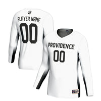 Providence Friars Volleyball Jersey, White Sportswear Jersey Shirt, Lightweight Breathable Athletic Jersey, Casual Gift for Men, Style 200461820
