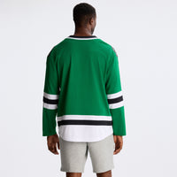 Dallas Stars Hockey Jersey, Green Breakaway Home Sportswear Jersey Shirt, Long Sleeve Hockey Sweater Jersey, Casual Gift for Men, Style 2793230