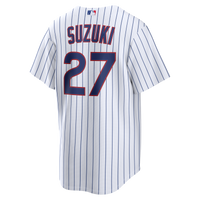 Seiya Suzuki Chicago Cubs Baseball Jersey, White Replica Sportswear Jersey Shirt, Lightweight Breathable Athletic Jersey, Casual Gift for Men