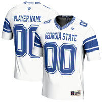 Georgia State Panthers Football Jersey, White Fashion Sportswear Jersey Shirt, Lightweight Breathable Athletic Jersey, Casual Gift for Men