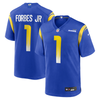 Emmanuel Forbes Jr. Los Angeles Rams Football Jersey, Royal Sportswear Jersey Shirt, Lightweight Breathable Athletic Jersey, Casual Gift for Men