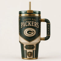 GB - Heritage Green and Gold Emblem Tumbler