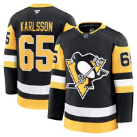 Erik Karlsson Pittsburgh Penguins Hockey Jersey, Black Premium Sportswear Jersey Shirt, Long Sleeve Hockey Sweater Jersey, Casual Gift for Men