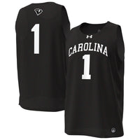South Carolina Gamecocks Basketball Jersey, Black Sportswear Jersey Shirt, Sleeveless Athletic Tank Jersey, Casual Gift for Men, Style 203401026