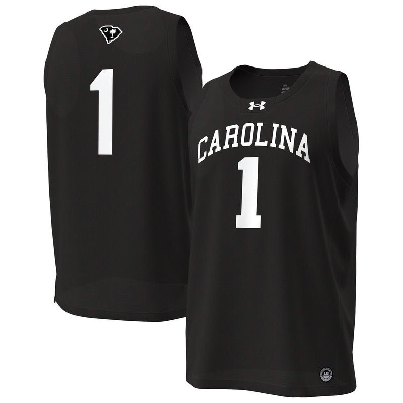 South Carolina Gamecocks Basketball Jersey, Black Sportswear Jersey Shirt, Sleeveless Athletic Tank Jersey, Casual Gift for Men, Style 203401026