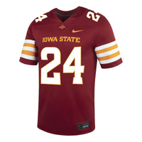 Iowa State Cyclones Football Jersey, Cardinal Game Sportswear Jersey Shirt, Lightweight Breathable Athletic Jersey, Casual Gift for Men