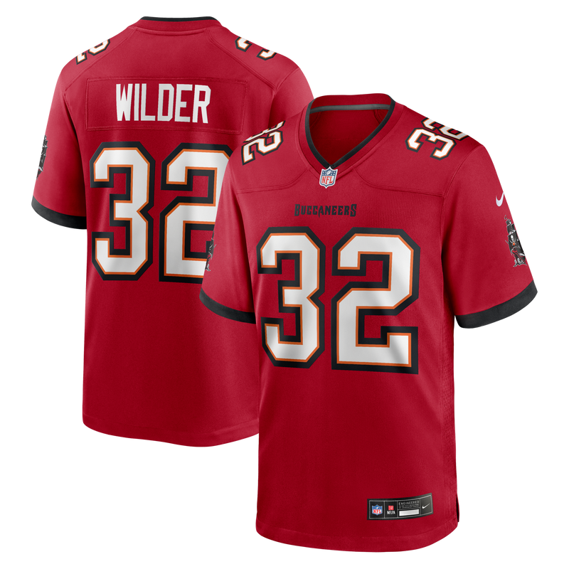 James Wilder Tampa Bay Buccaneers Football Jersey, Red Game Sportswear Jersey Shirt, Lightweight Breathable Athletic Jersey, Casual Gift for Men