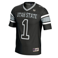 Utah State Aggies Football Jersey, Black Sportswear Jersey Shirt, Lightweight Breathable Athletic Jersey, Casual Gift for Men, Style 200594326