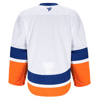 New York Islanders Hockey Jersey, White Authentic Away Sportswear Jersey Shirt, Long Sleeve Hockey Sweater Jersey, Casual Gift for Men