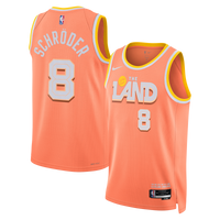 Dennis Schröder Cleveland Cavaliers Basketball Jersey, Orange Sportswear Jersey Shirt, Sleeveless Athletic Tank Jersey, Casual Gift for Men