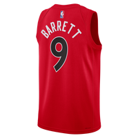 RJ Barrett Toronto Raptors Basketball Jersey, Red Swingman Sportswear Jersey Shirt, Sleeveless Athletic Tank Jersey, Casual Gift for Men