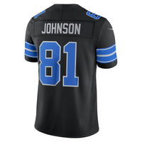 Calvin Johnson Detroit Lions Football Jersey, Black Limited Sportswear Jersey Shirt, Lightweight Breathable Athletic Jersey, Casual Gift for Men