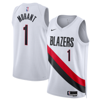 Ja Morant Portland Trail Blazers Basketball Jersey, White Replica Sportswear Jersey Shirt, Sleeveless Athletic Tank Jersey, Casual Gift for Men