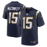 Ladd McConkey Los Angeles Chargers Football Jersey, Sportswear Jersey Shirt, Lightweight Athletic Jersey, Casual Gift for Men, Style 202633160