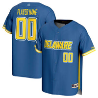 Delaware Fightin' Blue Hens Baseball Jersey, Sportswear Jersey Shirt, Lightweight Athletic Jersey, Casual Gift for Men, Style 201274393
