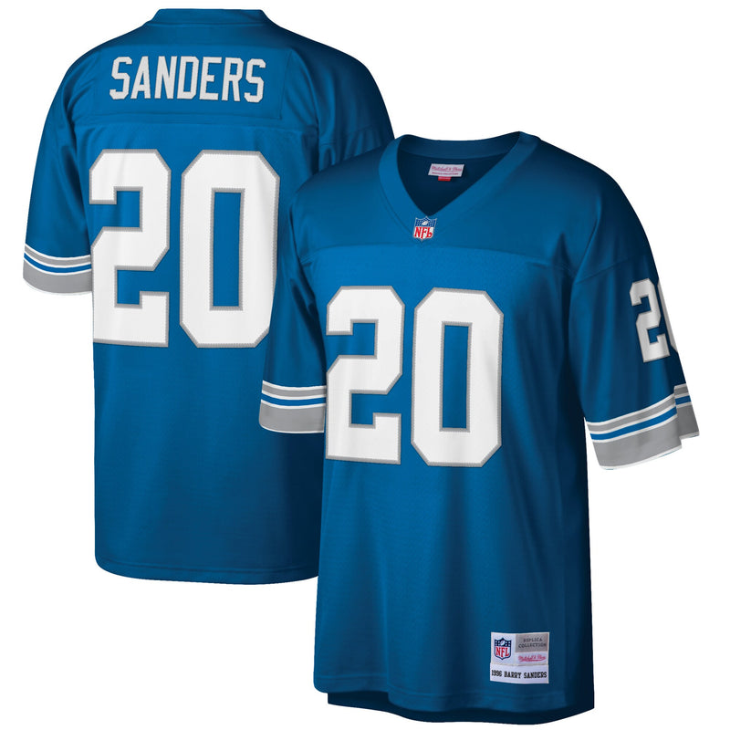 Barry Sanders Detroit Lions Football Jersey, Sportswear Jersey Shirt, Lightweight Breathable Athletic Jersey, Casual Gift for Men, Style 3300103