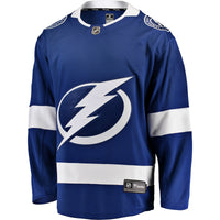 Tampa Bay Lightning Hockey Jersey, Blue Breakaway Sportswear Jersey Shirt, Long Sleeve Hockey Sweater Jersey, Casual Gift for Men, Style 2793246