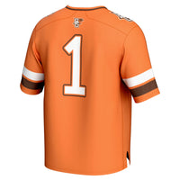Bowling Green St. Falcons Football Jersey, Orange Fashion Sportswear Jersey Shirt, Lightweight Breathable Athletic Jersey, Casual Gift for Men
