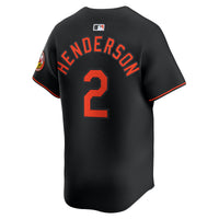 Gunnar Henderson Baltimore Orioles Baseball Jersey, Black Sportswear Jersey Shirt, Lightweight Breathable Athletic Jersey, Casual Gift for Men