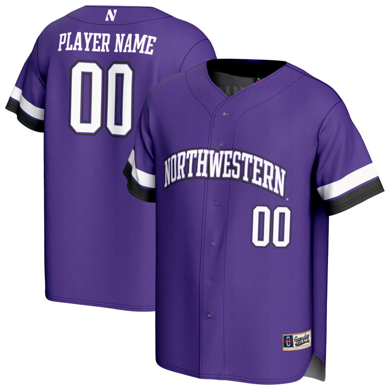 Northwestern Wildcats Baseball Jersey, Sportswear Jersey Shirt, Lightweight Breathable Athletic Jersey, Casual Gift for Men, Style 202495556