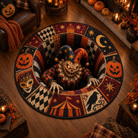 The Jester Rises - A Quilted Study in Halloween Atmosphere