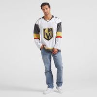 Vegas Golden Knights Hockey Jersey, White Sportswear Jersey Shirt, Long Sleeve Hockey Sweater Jersey, Casual Gift for Men, Style 202015737